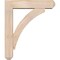Ekena Millwork Thorton Craftsman Smooth Bracket w/ Offset Brace, Douglas Fir, 5 1/2"W x 22"D x 26"H BKT0604X22X26THR04SDF - alternate 2